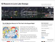 Tablet Screenshot of lovelakeoswego.com